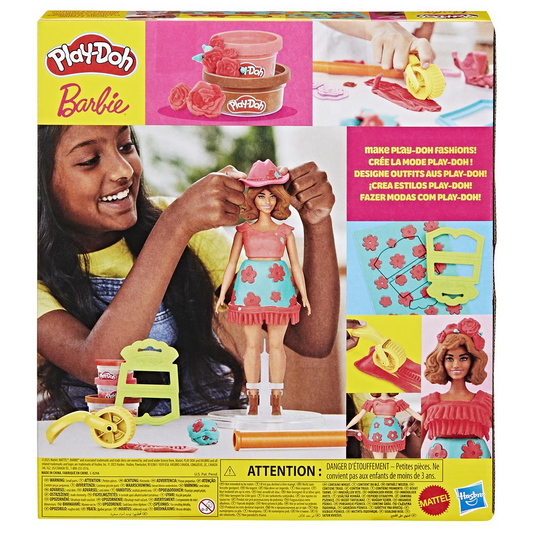 PD BARBIE DESIGNER FLORALS AND FRINGE