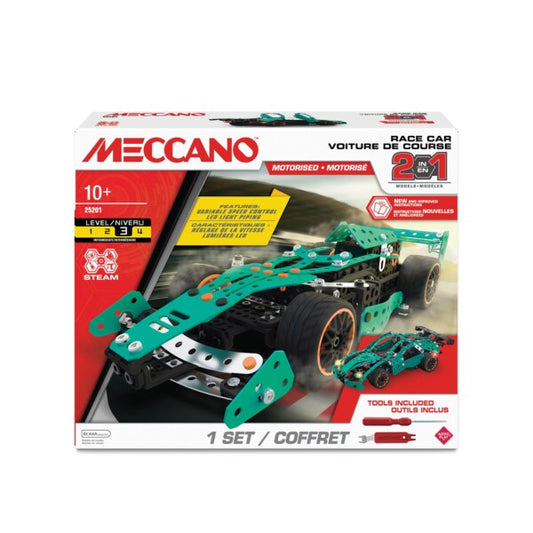 MECCANO 2 IN 1 MULTI MODEL SET F1 CAR