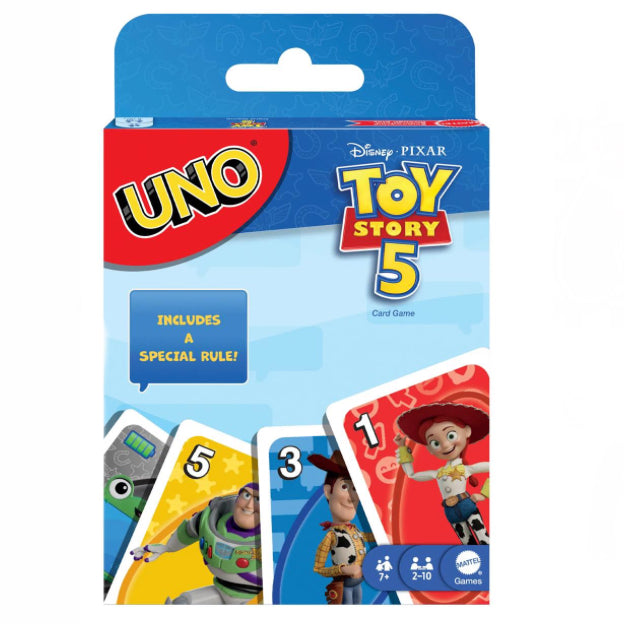 GAME UNO TOY STORY 5 CARD GAME