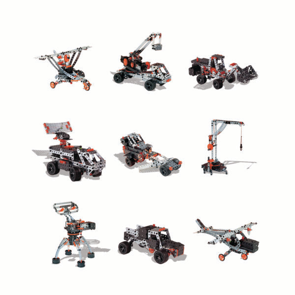 MECCANO 25 IN 1 CONSTRUCTION SET IN CASE