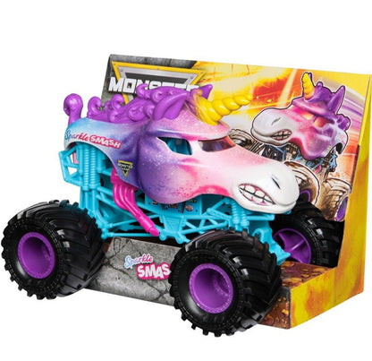 MONSTER JAM 1:24 SPARKLE SMASH D/C TRUCK