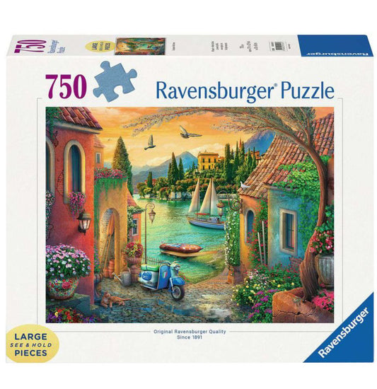 PUZZLE 750PC EUROPEAN VILLA VIEWS
