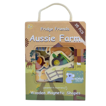 FRIDGE FRIENDS MAGNETIC AUSSIE FARM