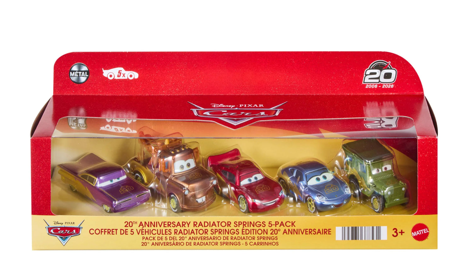 CARS 20TH ANNIV RADIATOR SPRINGS 5PK
