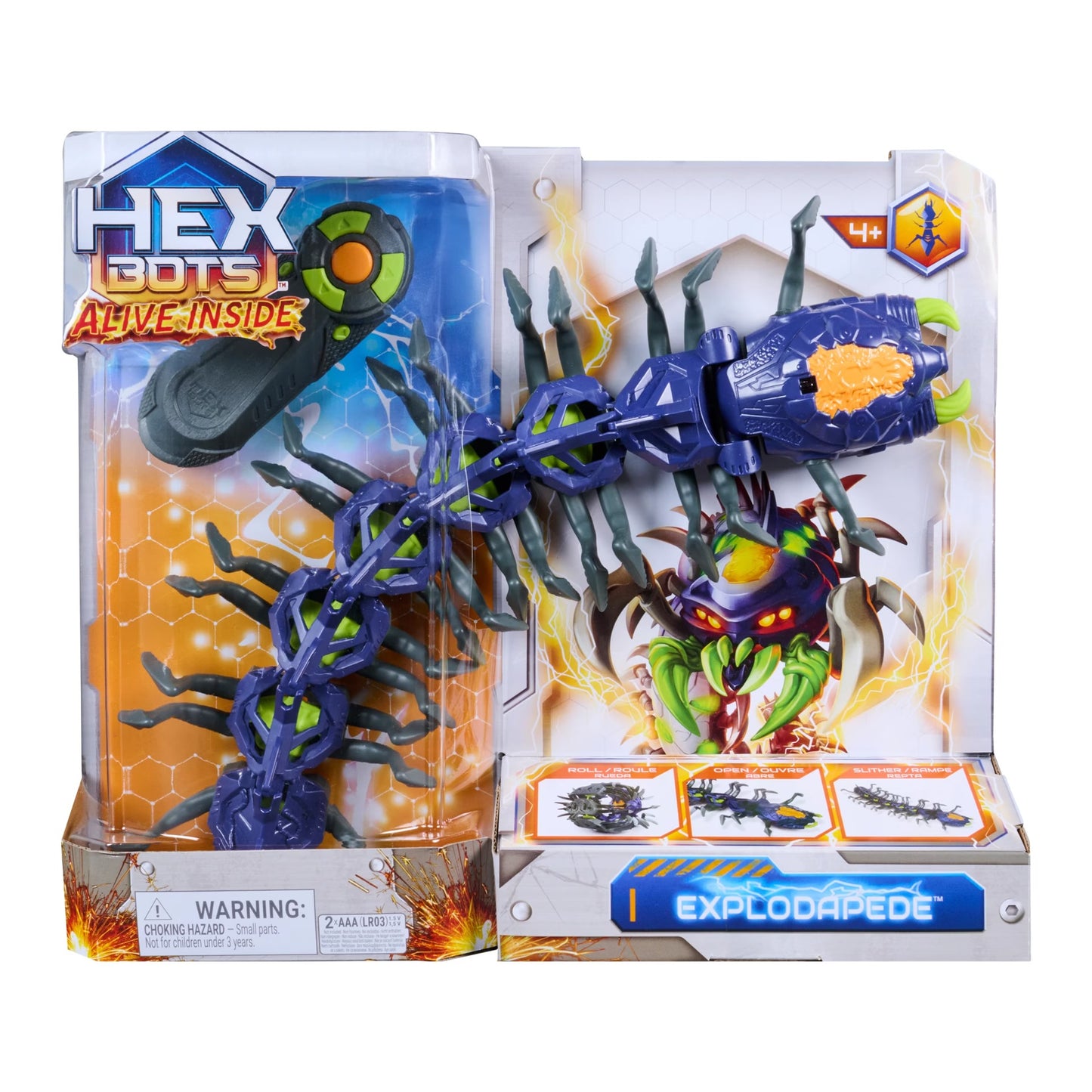 HEX BOTS RADIO CONTROL EXPLODAPEDE