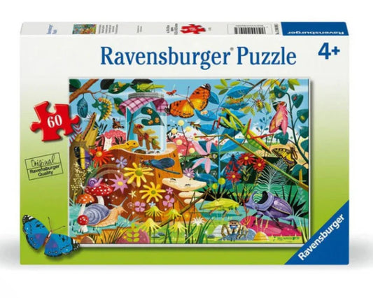 PUZZLE 60PC BACKYARD BUG WORLD