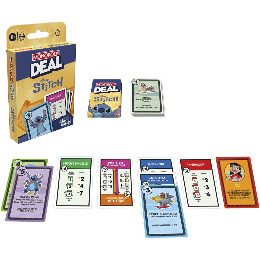 GAME MONOPOLY DEAL STITCH
