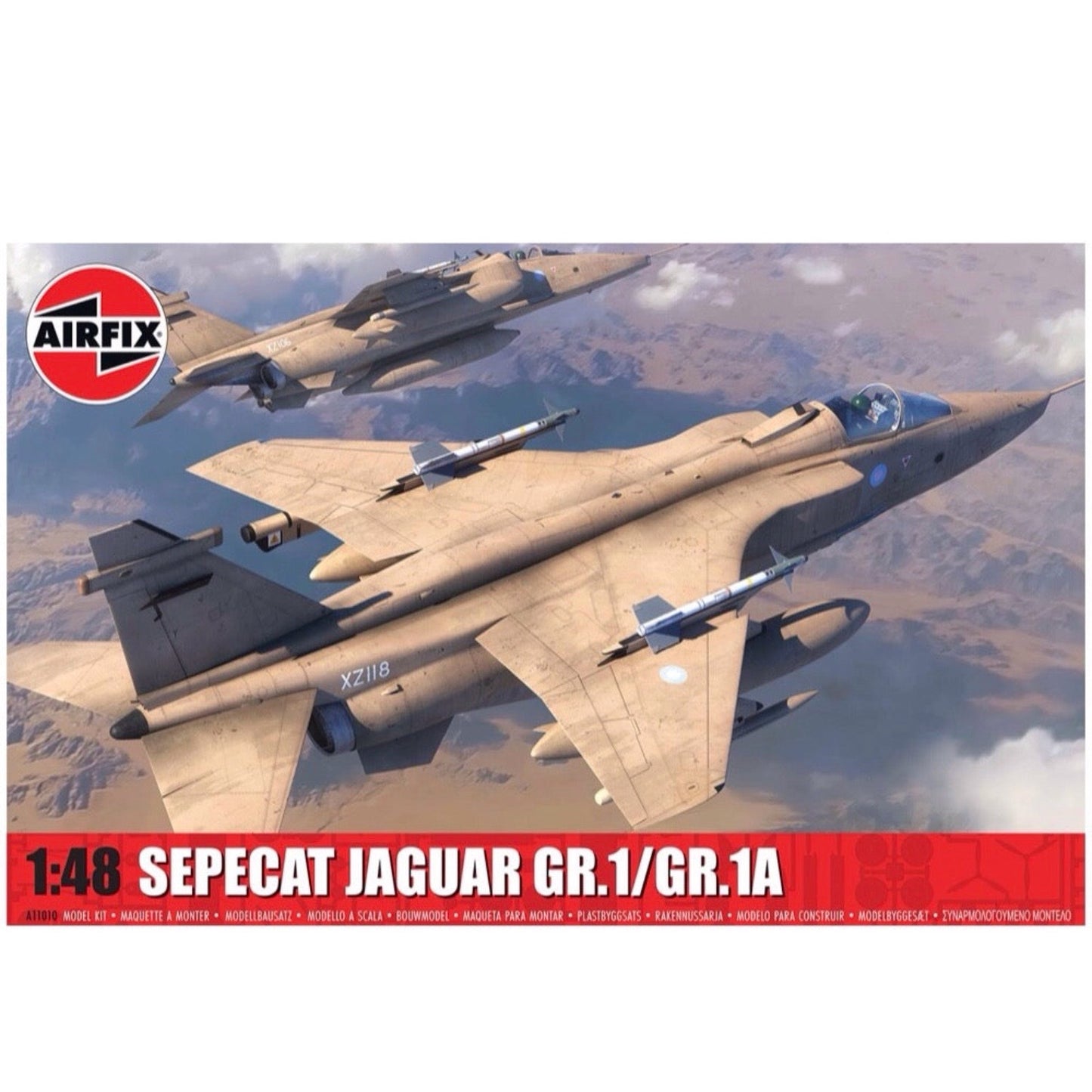 AIRFIX 1:48 SEPECAT JAGUAR GR.1/GR.1A