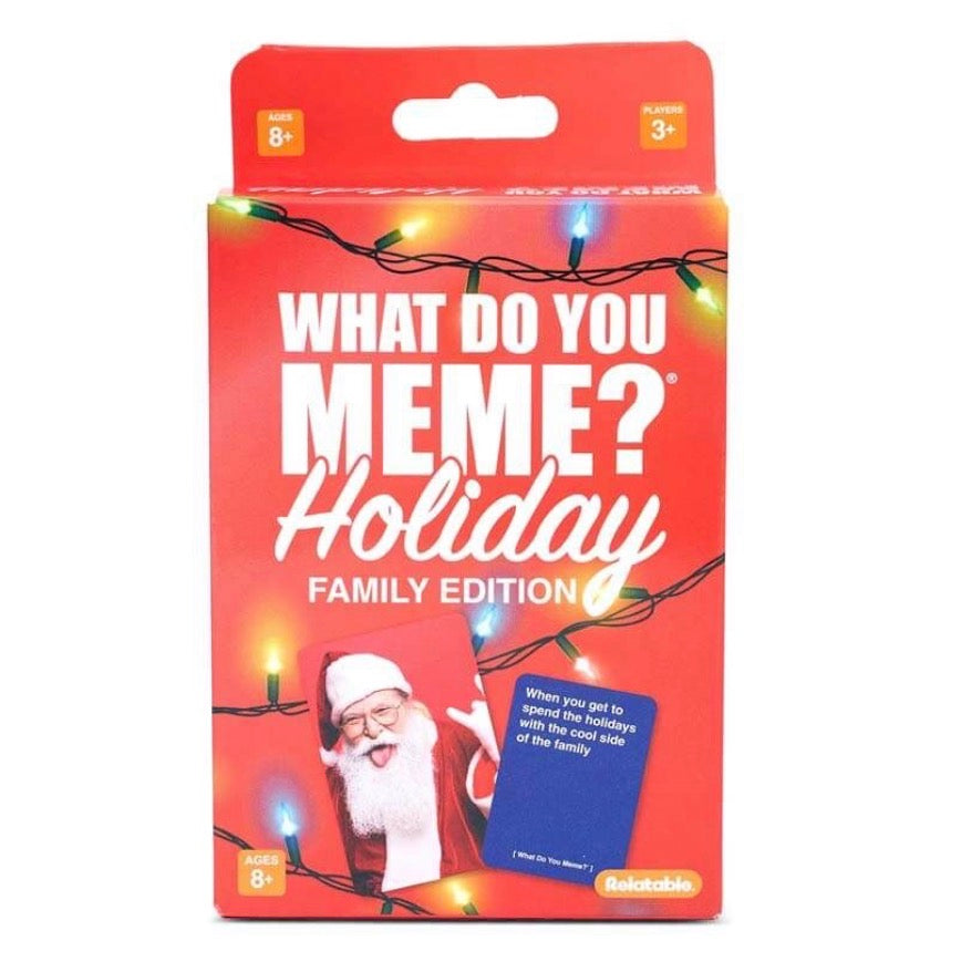 GAME WHAT DO YOU MEME FAMILY HOLIDAY