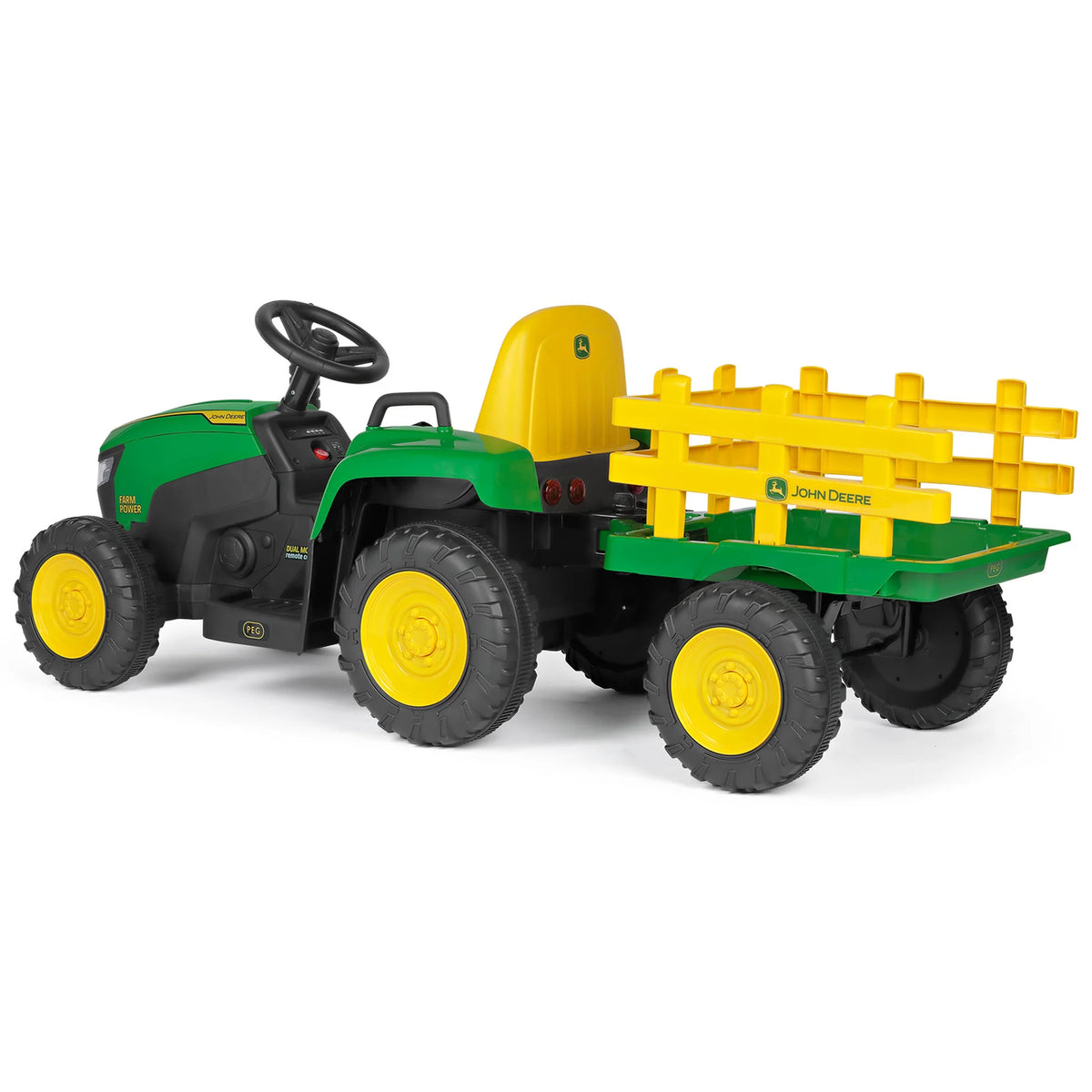 JD 12V FARM POWER TRACTOR W R/C