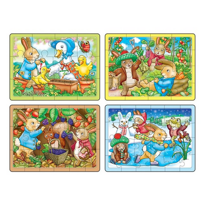 ORCHARD PETER RABBIT 4 IN A BOX PUZZLE