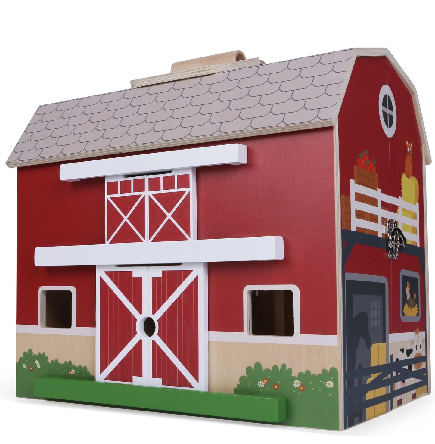 WOODEN FARM PLAYSET EDUFUN