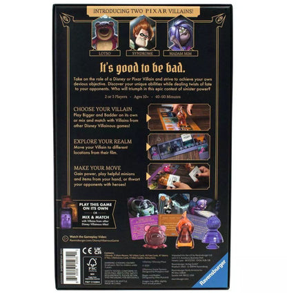 GAME DISNEY VILLAINOUS BIGGER AND BADDER