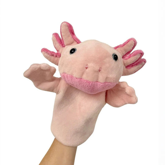 HAND PUPPET LIL FRIENDS AXOLOTL