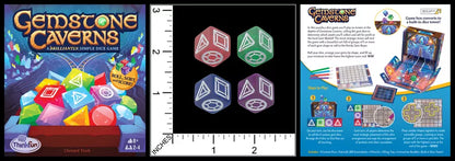 GAME GEMSTONES CAVERNS DICE GAME