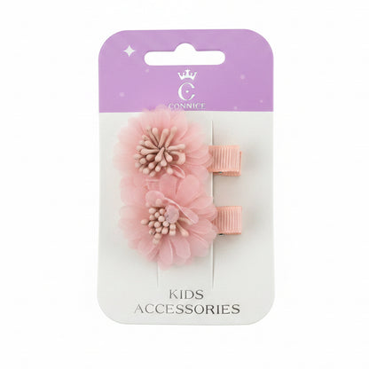 C/NICE HC08543 MESH FLOWER HAIR CLIP