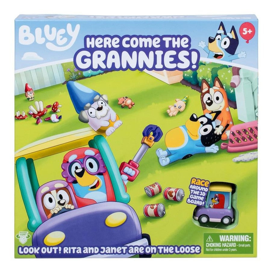 GAME BLUEY HERE COME THE GRANNIES