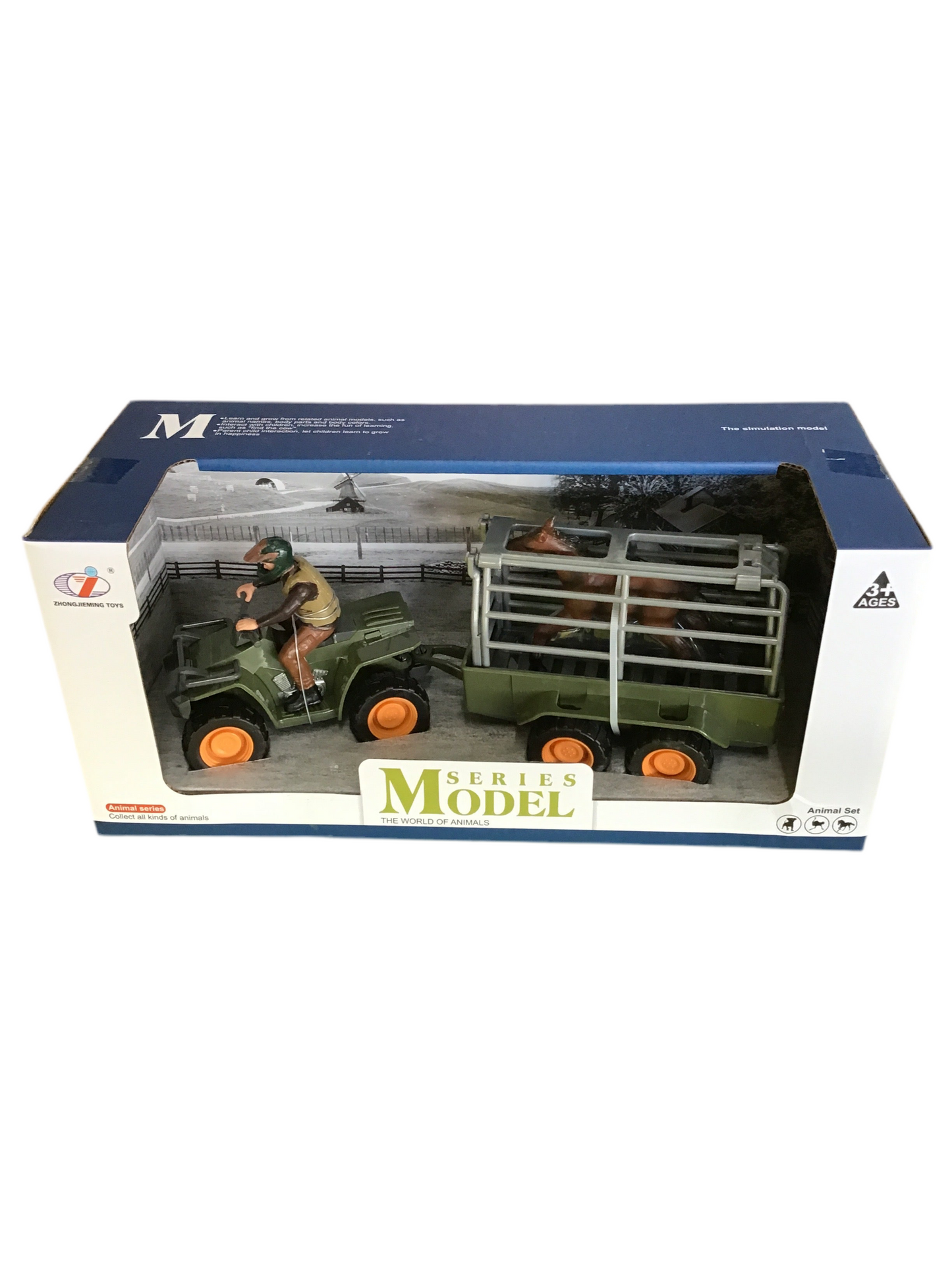 FARM ANIMALS VEHICLE & TRAILER HORSE AST