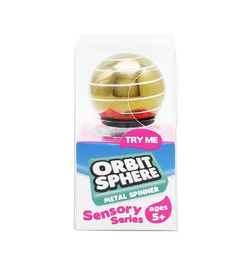 TREND HUB ORBIT SPHERE METAL SPINNER
