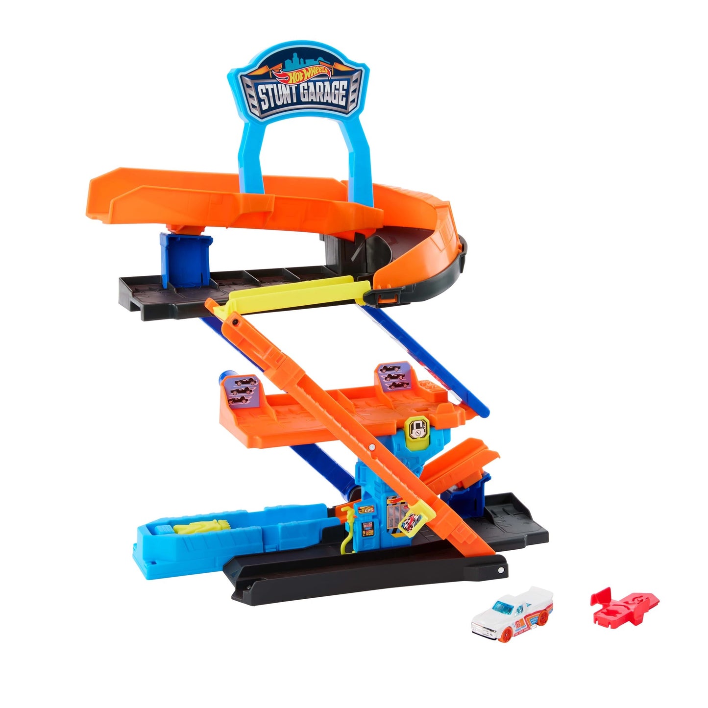 H/W CITY TRANSFORMING STUNT GARAGE