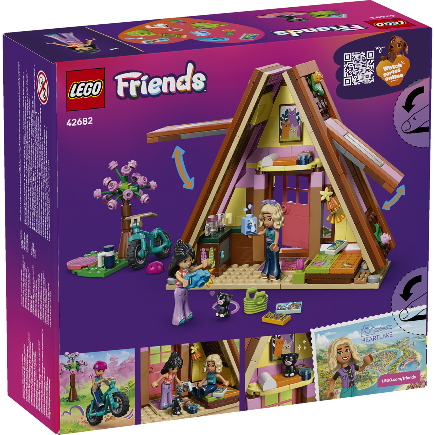 LEGO 42682 FRIENDS NATURE GLAMPING CABIN
