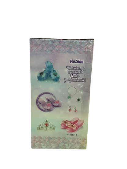 PRINCESS SET TIARA & 3 PAIR OF SHOES