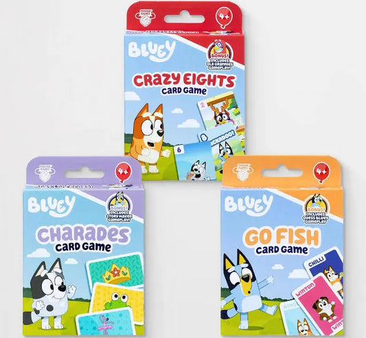 GAME BLUEY CARD GAMES AST