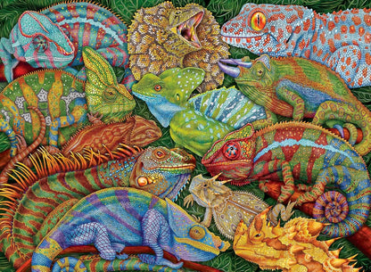 PUZZLE 300PC RIVERTING REPTILES