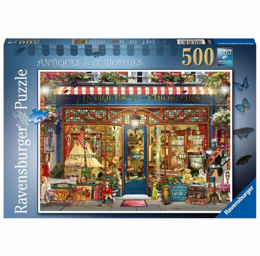 PUZZLE 500PC ANTIQUES & CURIOSITIES NEW