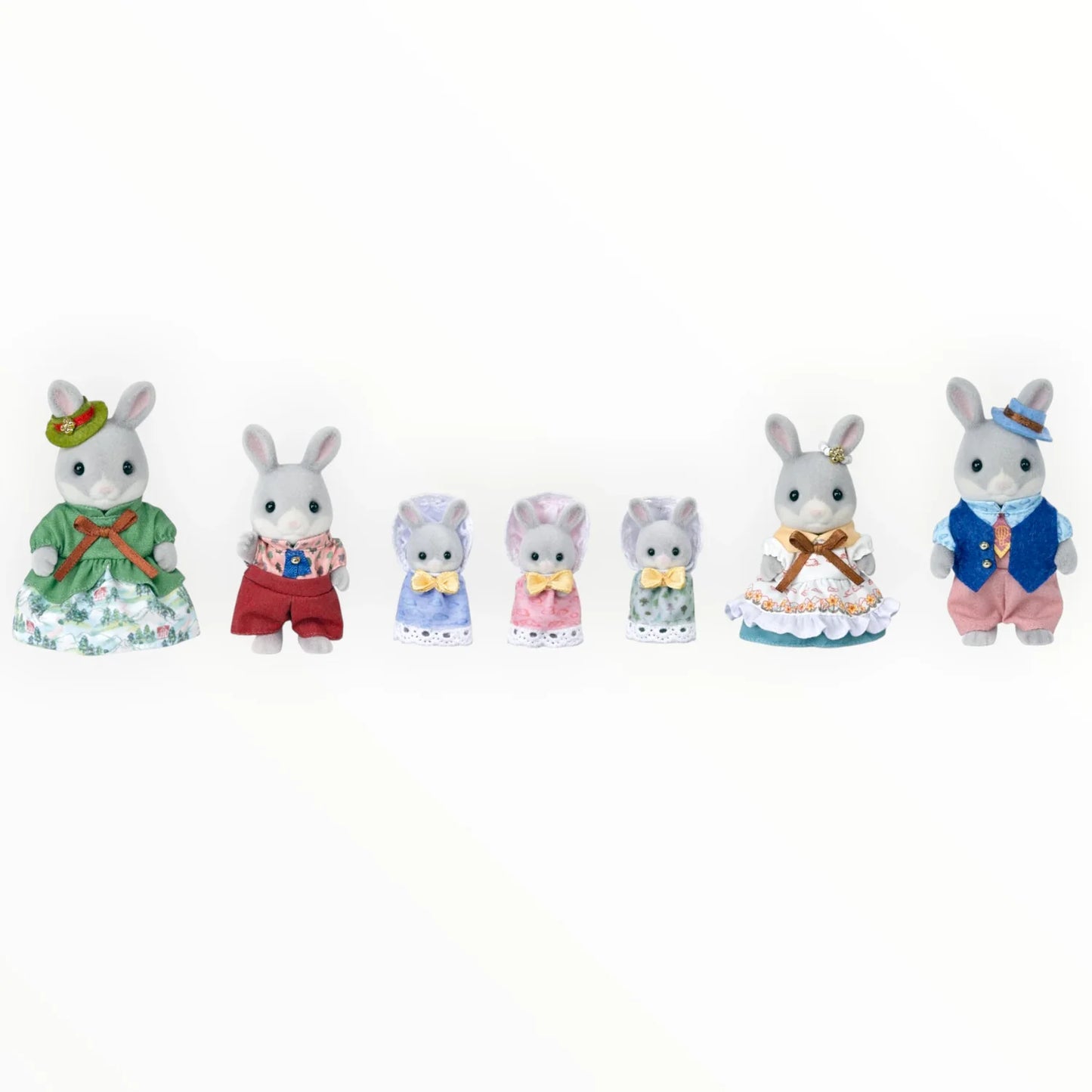 SYL/F COTTONTAIL RABBIT FAMILY CELEBRATE