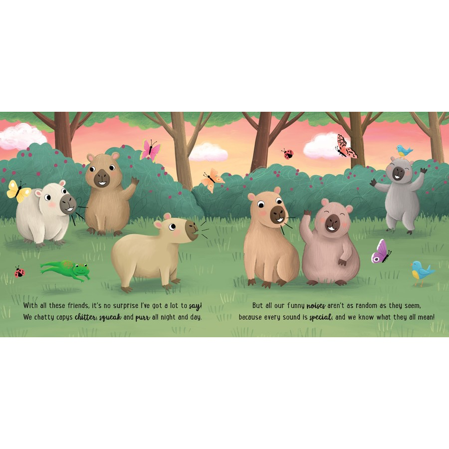 BOOK I LOVE BEING A CAPYBARA
