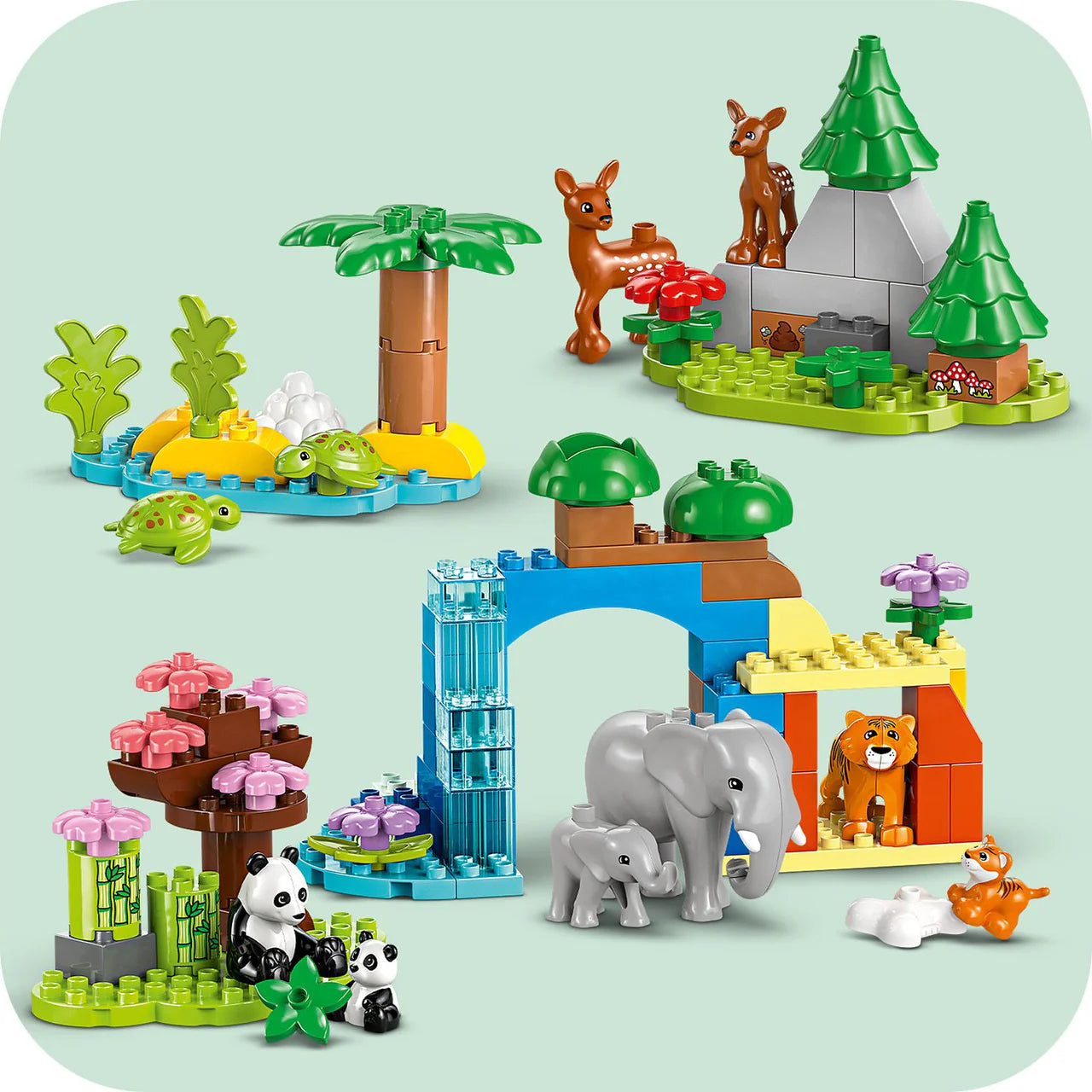 Lego 10446 Duplo Wild Animal Families