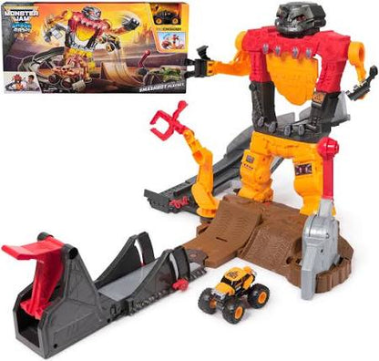 MONSTER JAM 1:64 SMASH & BASH PLAYSET