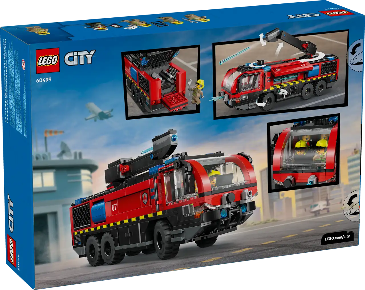 LEGO 60499 CITY AIRPORT FIRE TRUCK