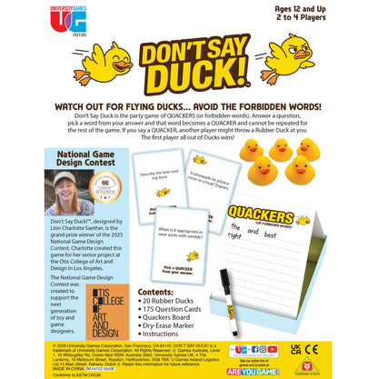 GAME DON'T SAY DUCK