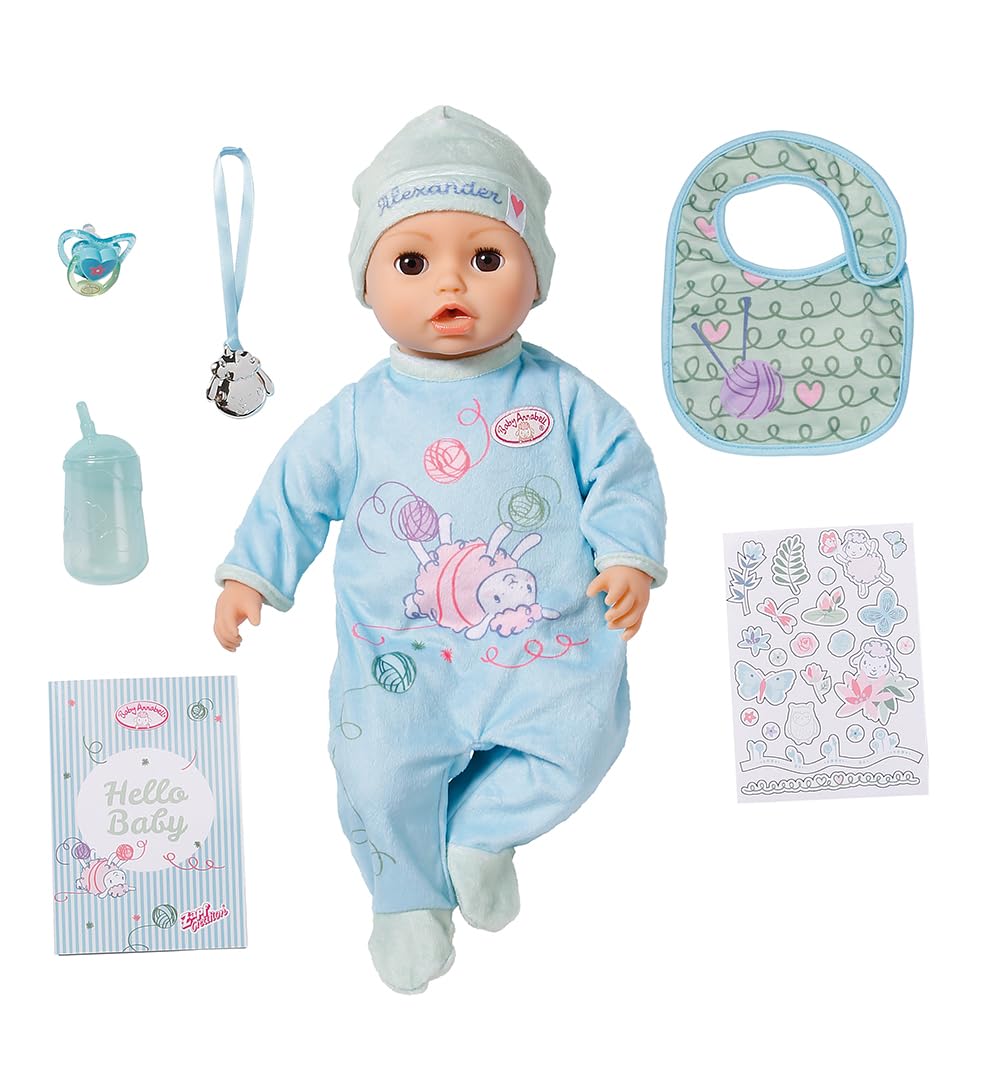 BABY ANNABELL ACTIVE ALEXANDER 43CM DOLL