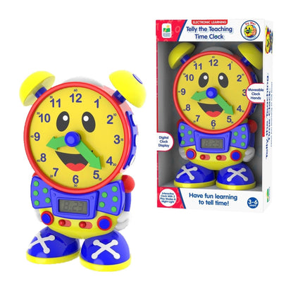 TLJ TELLY THE TEACHING TIME CLOCK