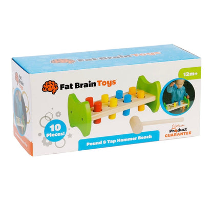 FAT BRAIN POUND & TAP HAMMER BENCH