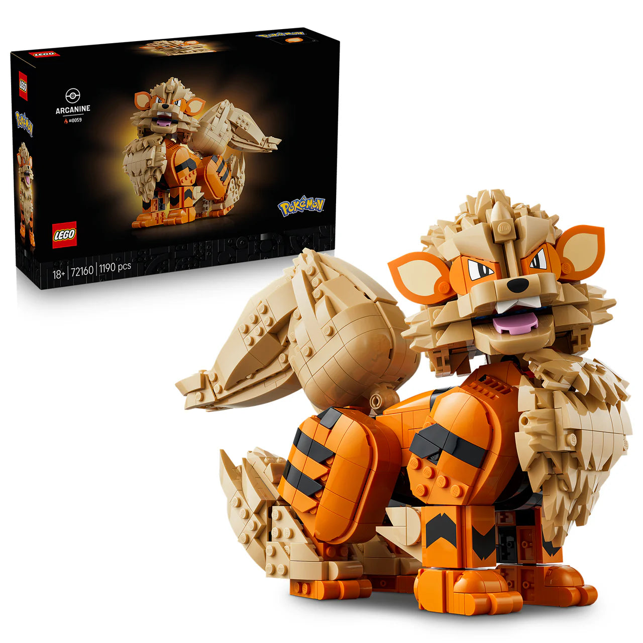 LEGO 72160 POKEMON ARCANINE