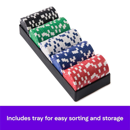 GAME CLASSIC 100PC POKER CHIPS