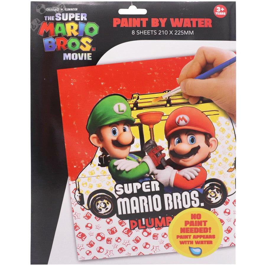 Paint By Water Super Mario