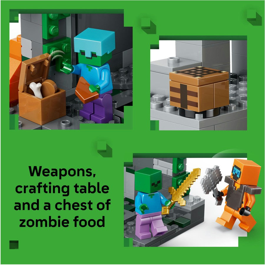LEGO 21587 MINECRAFT ZOMBIE DUNGEON