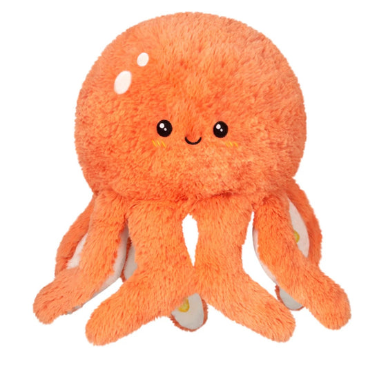 SQUISHABLE MINI CUTE OCTOPUS CORAL