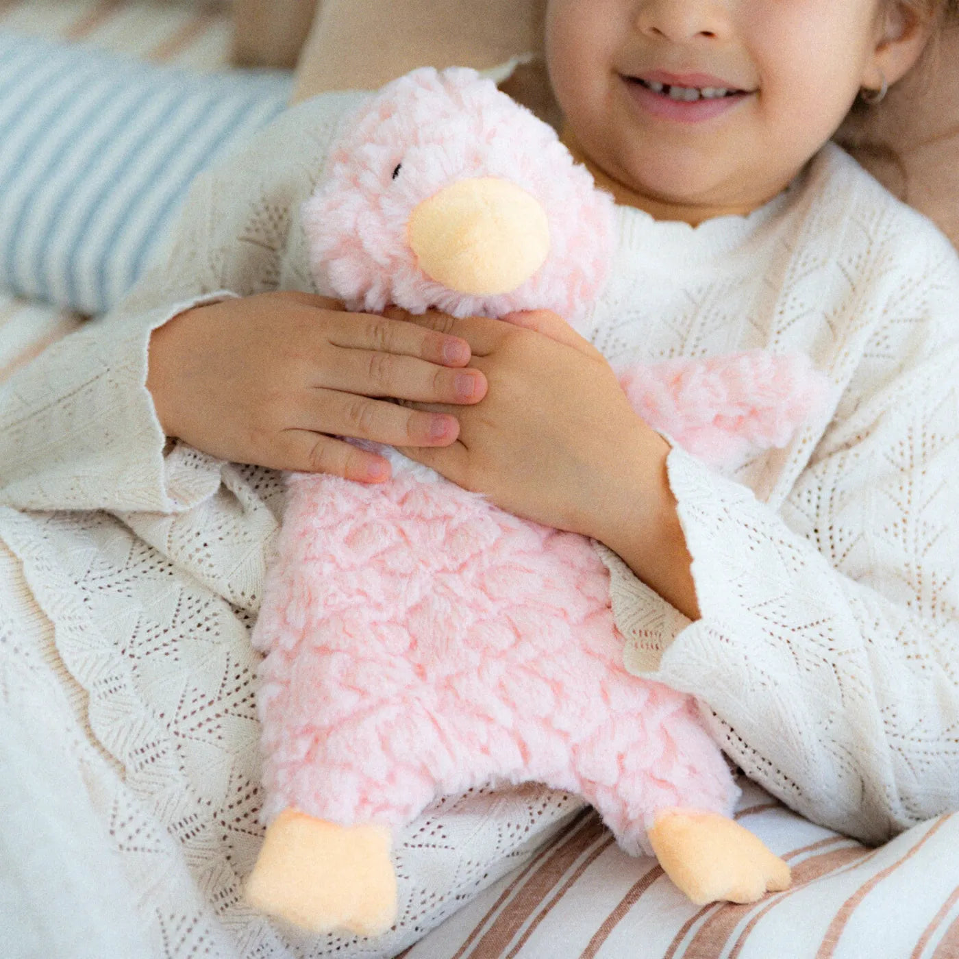 PLUSH MARY MEYER BLUSH DUCK LOVERY 28CM
