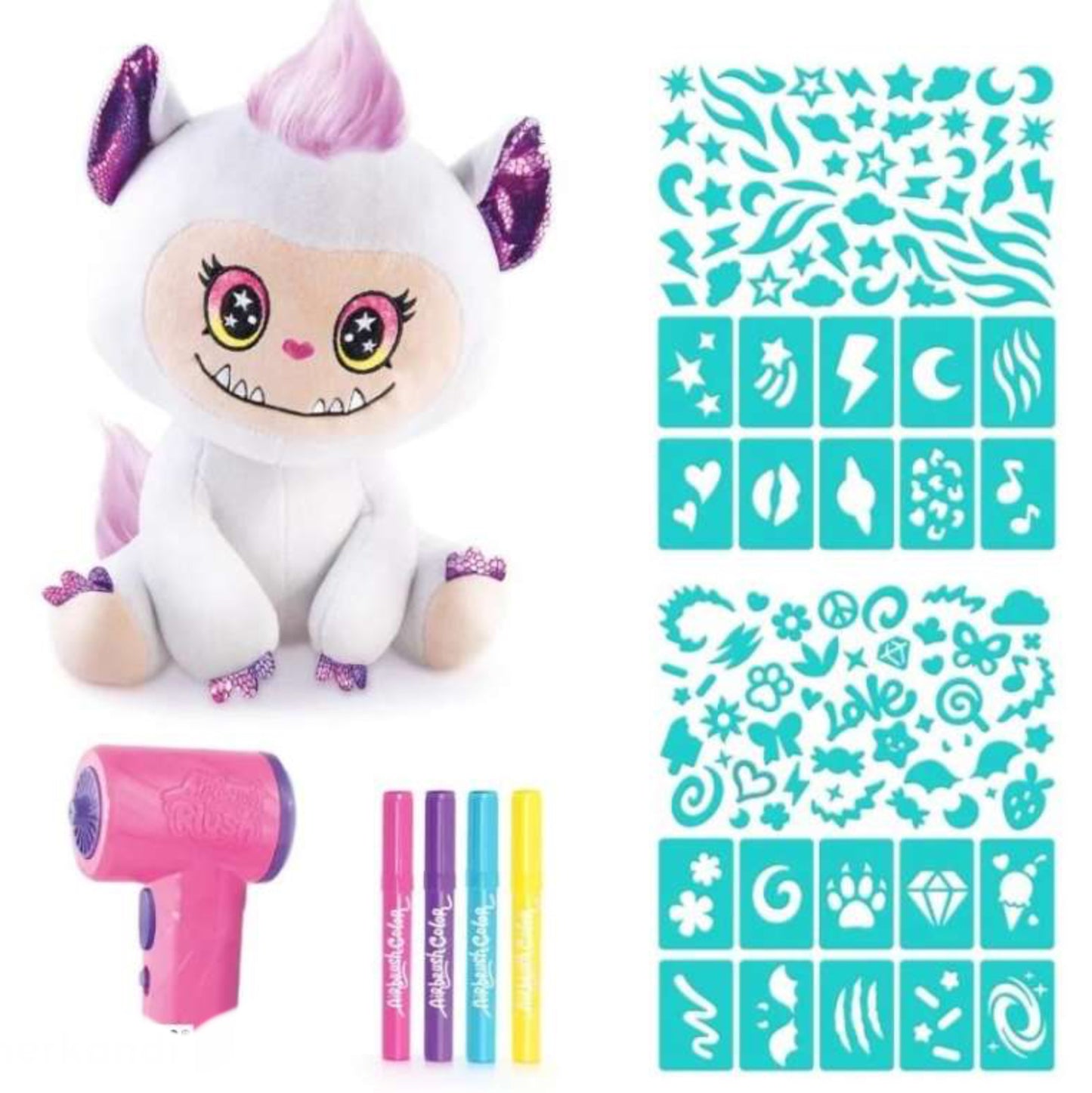 AIR BRUSH PLUSH CUTIE MONSTER