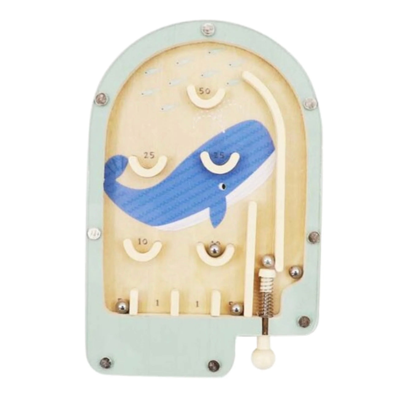 WOODEN PINBALL GAME