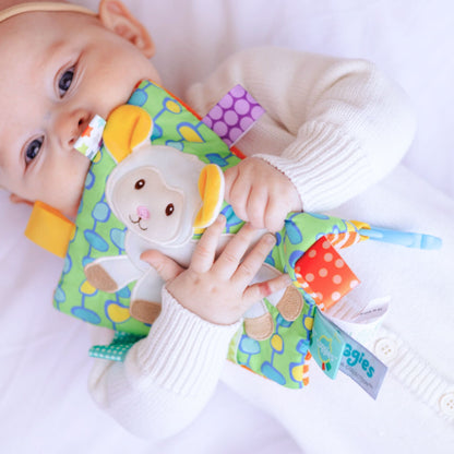 PLUSH MARY MEYER TAGGIES LAMB CRINKLE ME