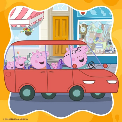 PUZZLE 3X49PC PEPPA PIG FAMILY FIRSTS
