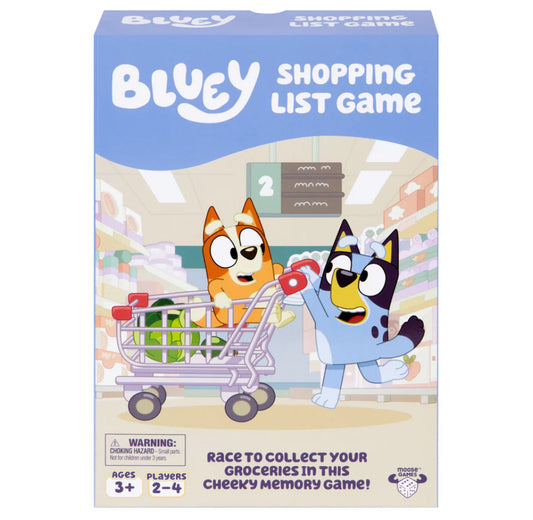 GAME BLUEY SHOPPING LIST