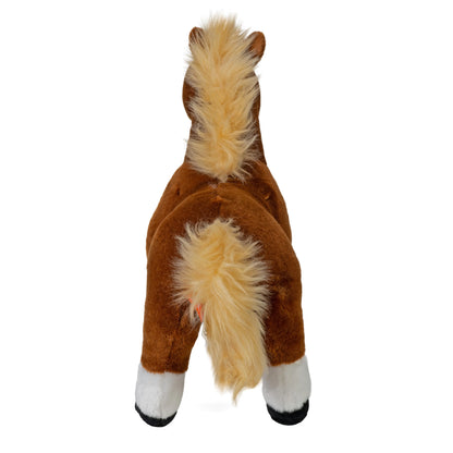 WILD PLUSH HORSE BROWN STANDING